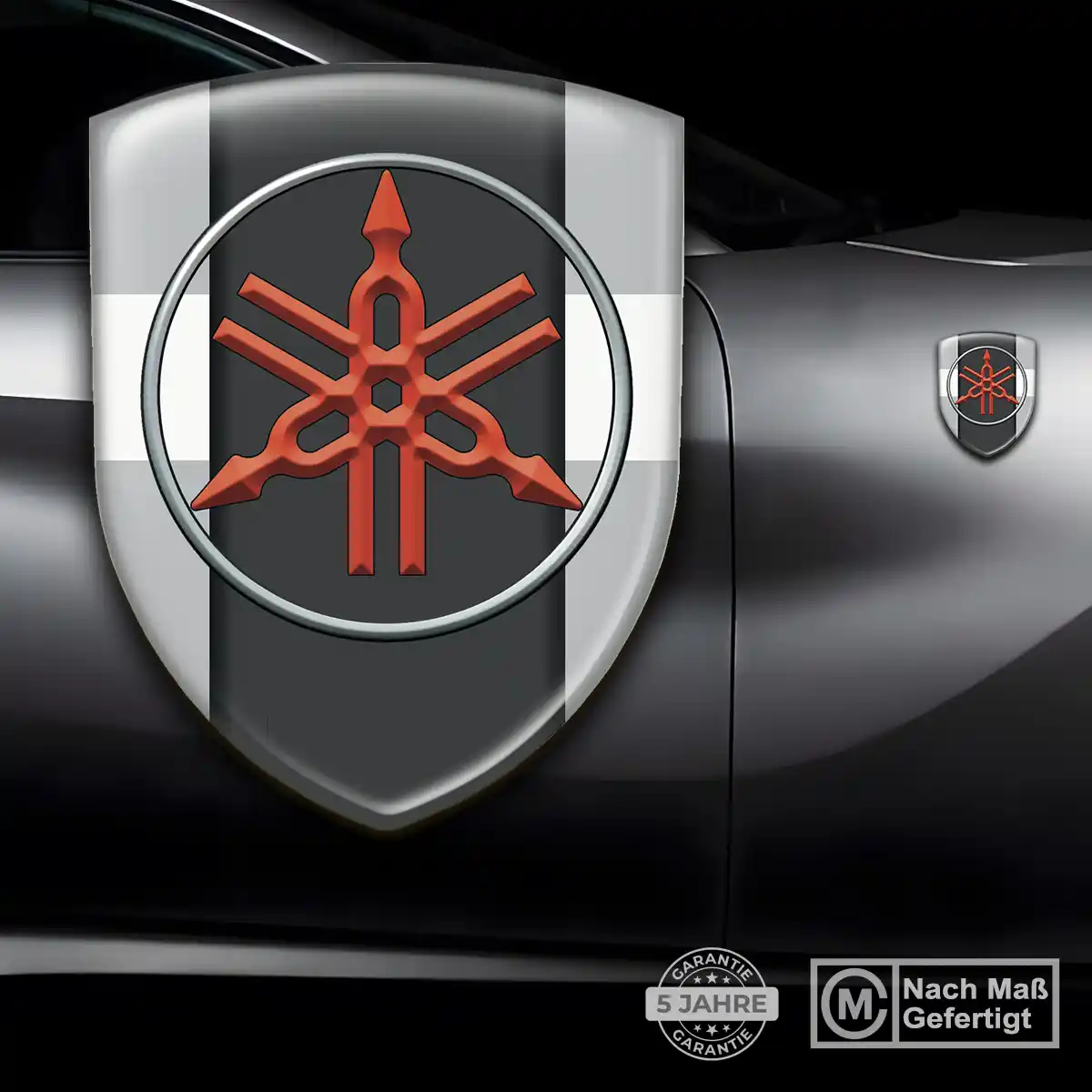 Yamaha Aufkleber Embleme Silikon Auto Markenedition