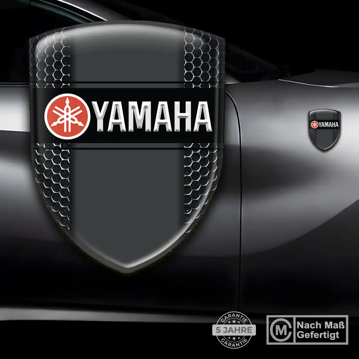 Yamaha Aufkleber Embleme Silikon Auto Stilvolles Design
