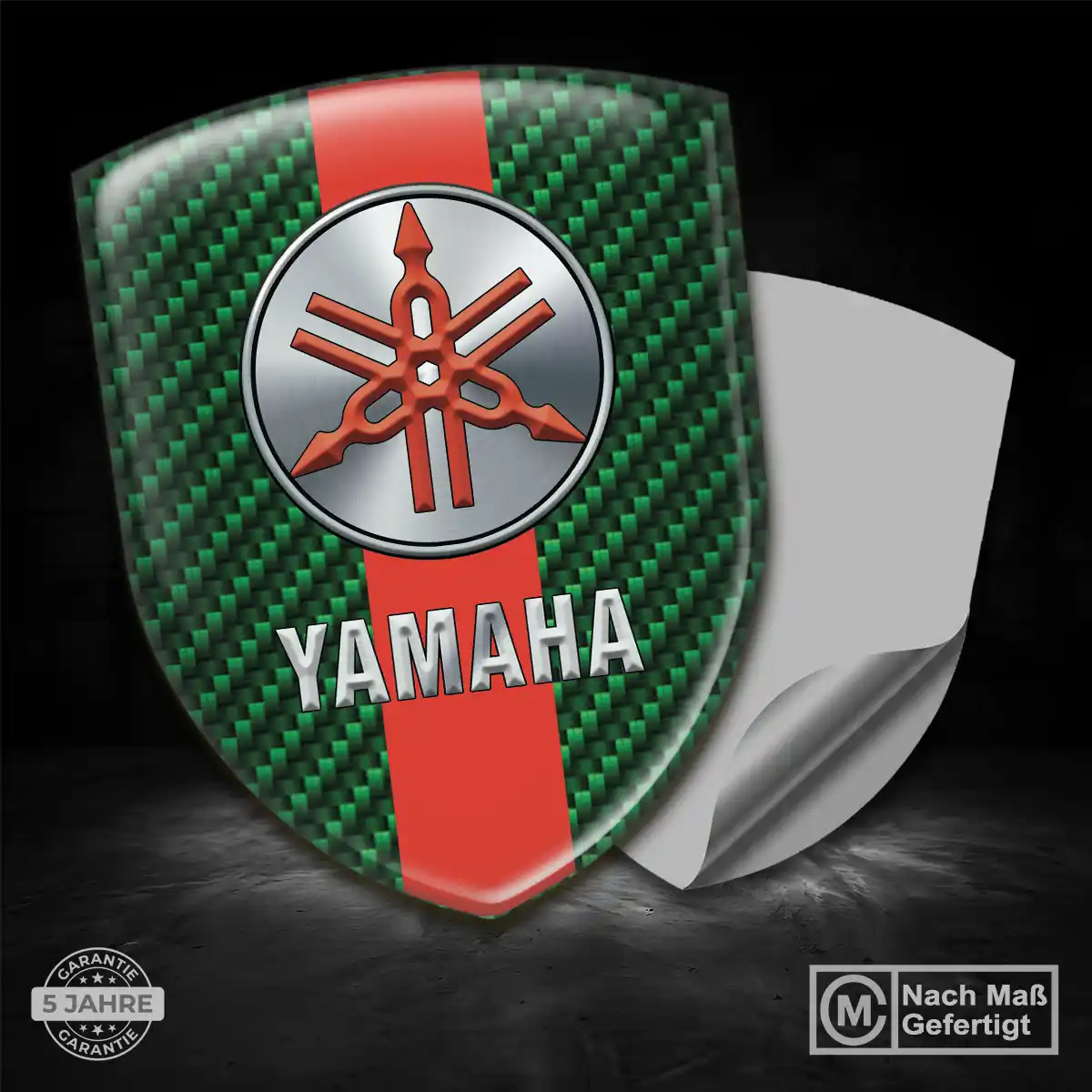 Yamaha Aufkleber Embleme Silikon Erstklassige Qualität