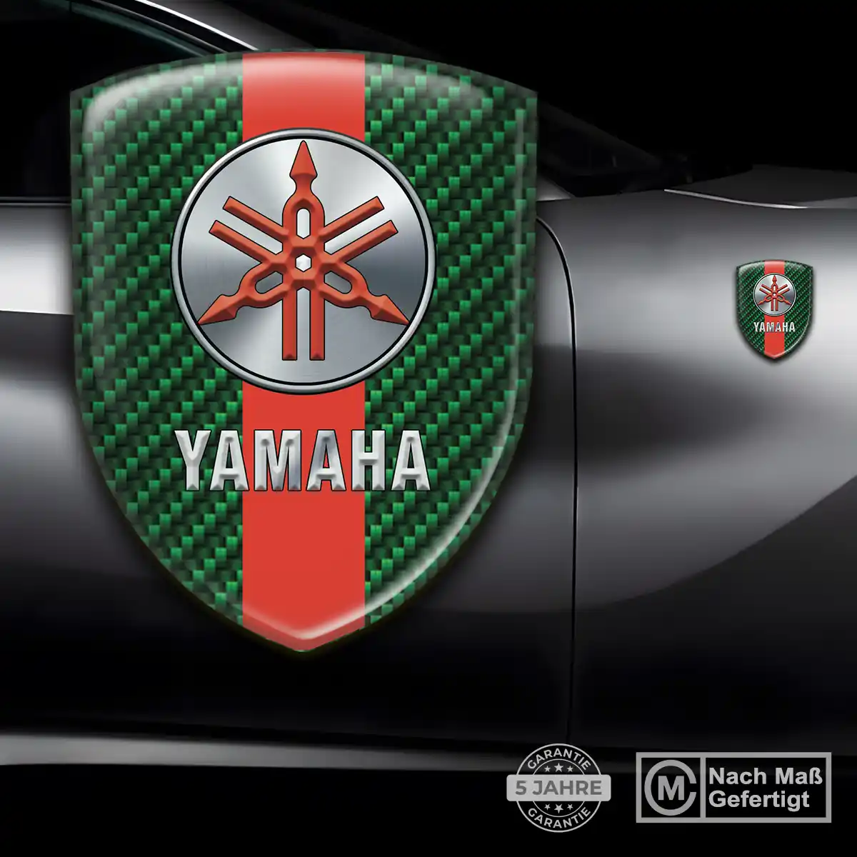 Yamaha Aufkleber Embleme Silikon Erstklassige Qualität