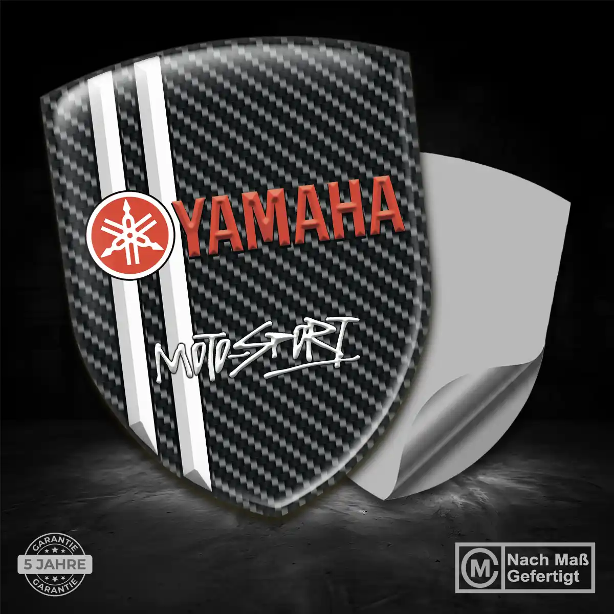 Yamaha Aufkleber Embleme Silikon Höchste Qualität
