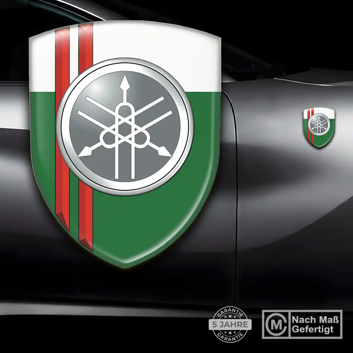 Yamaha Aufkleber Embleme Silikon Hochwertiges Harz
