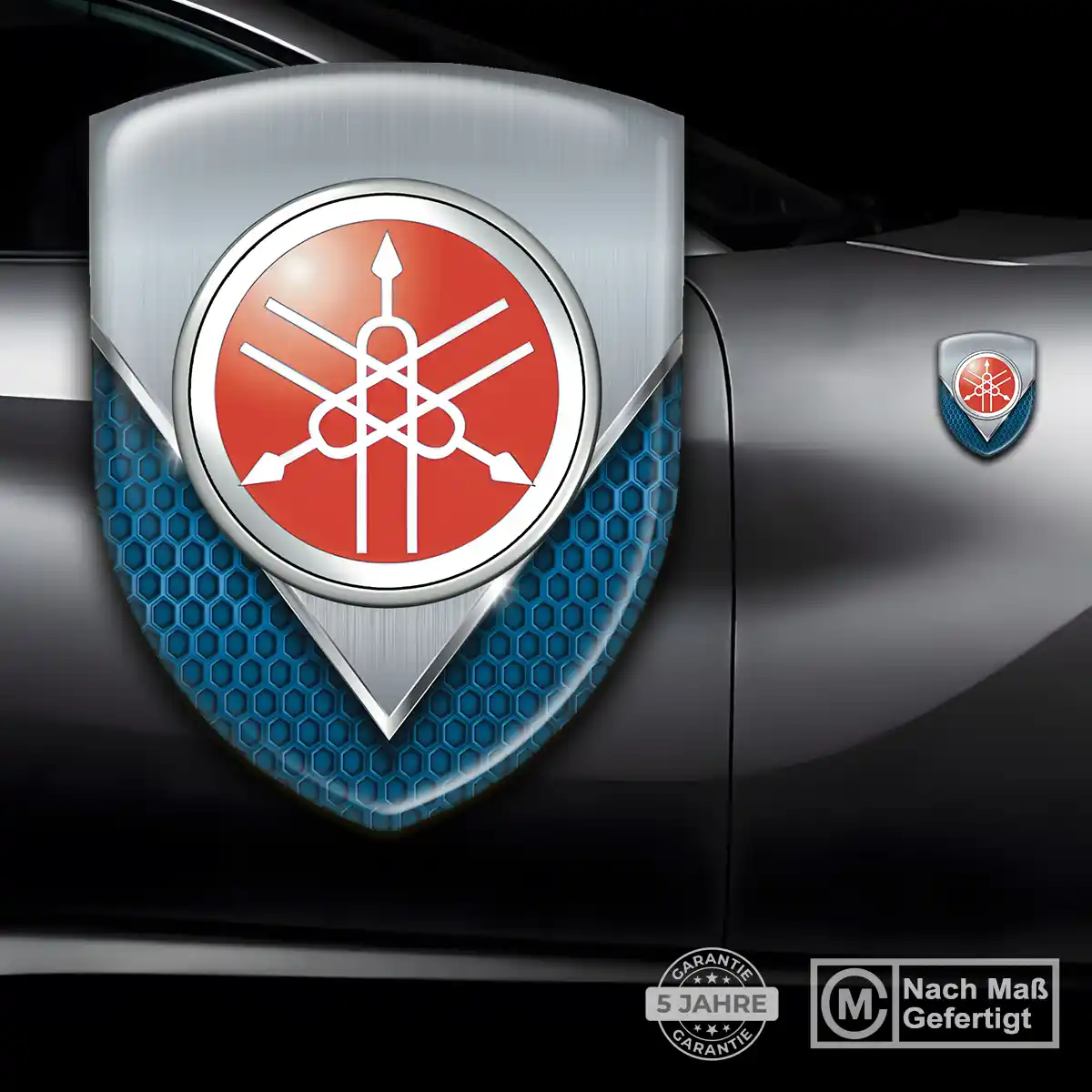 Yamaha Aufkleber Embleme Silikon Hohe Qualität