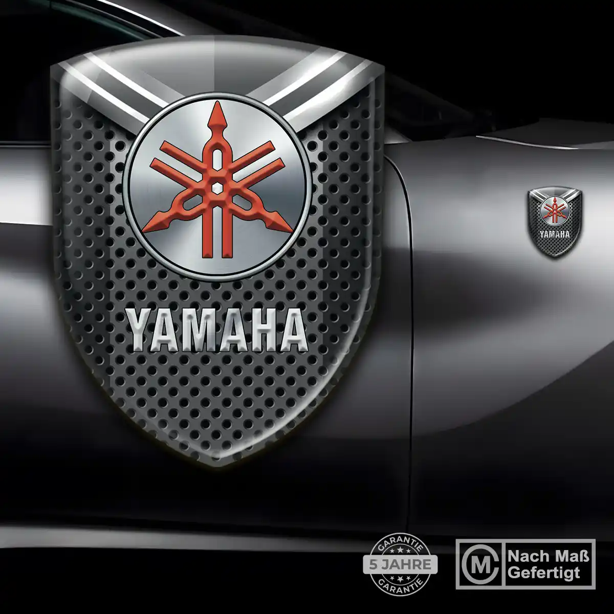 Yamaha Aufkleber Embleme Silikon Interieurdesign