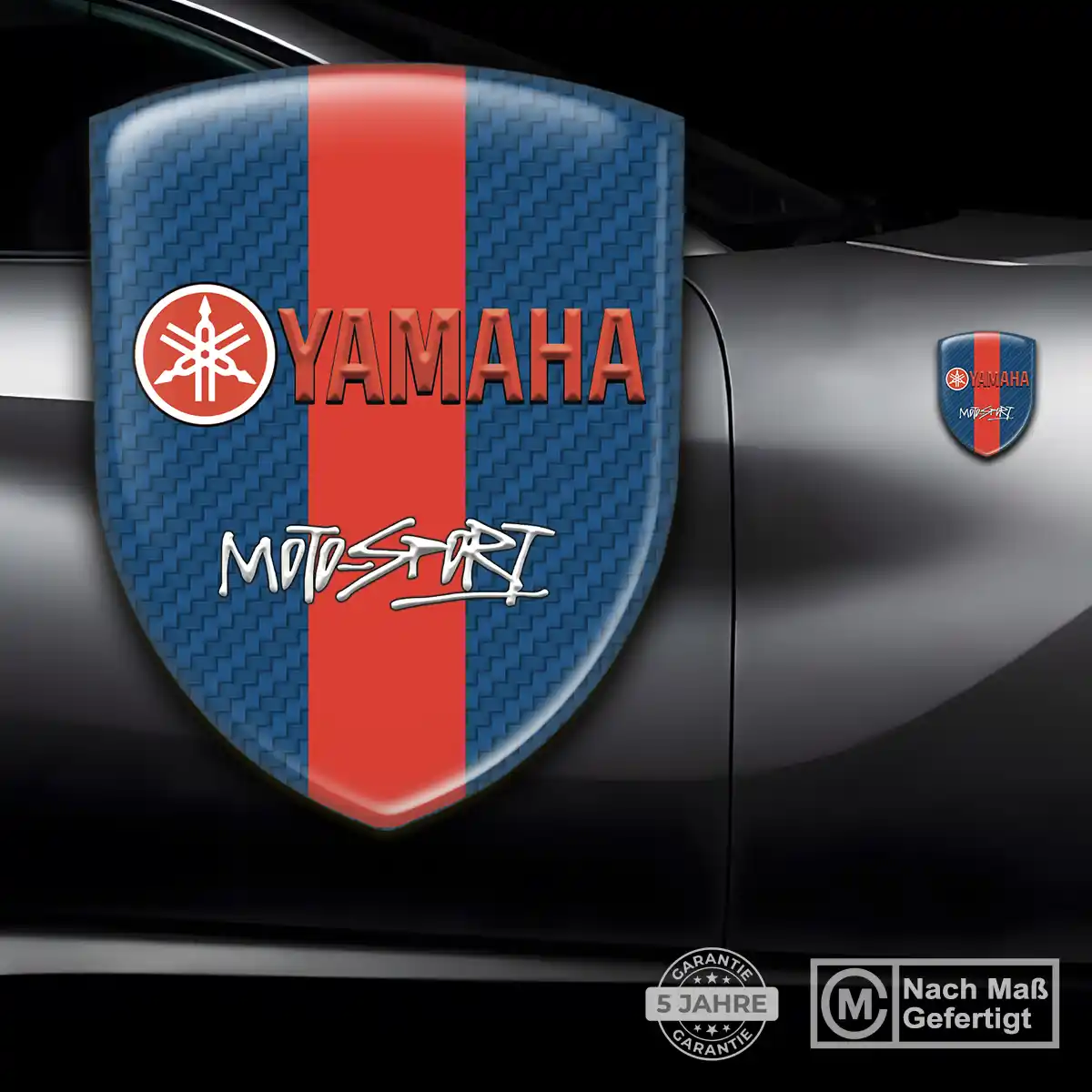 Yamaha Aufkleber Embleme Silikon Limitierte Auflage