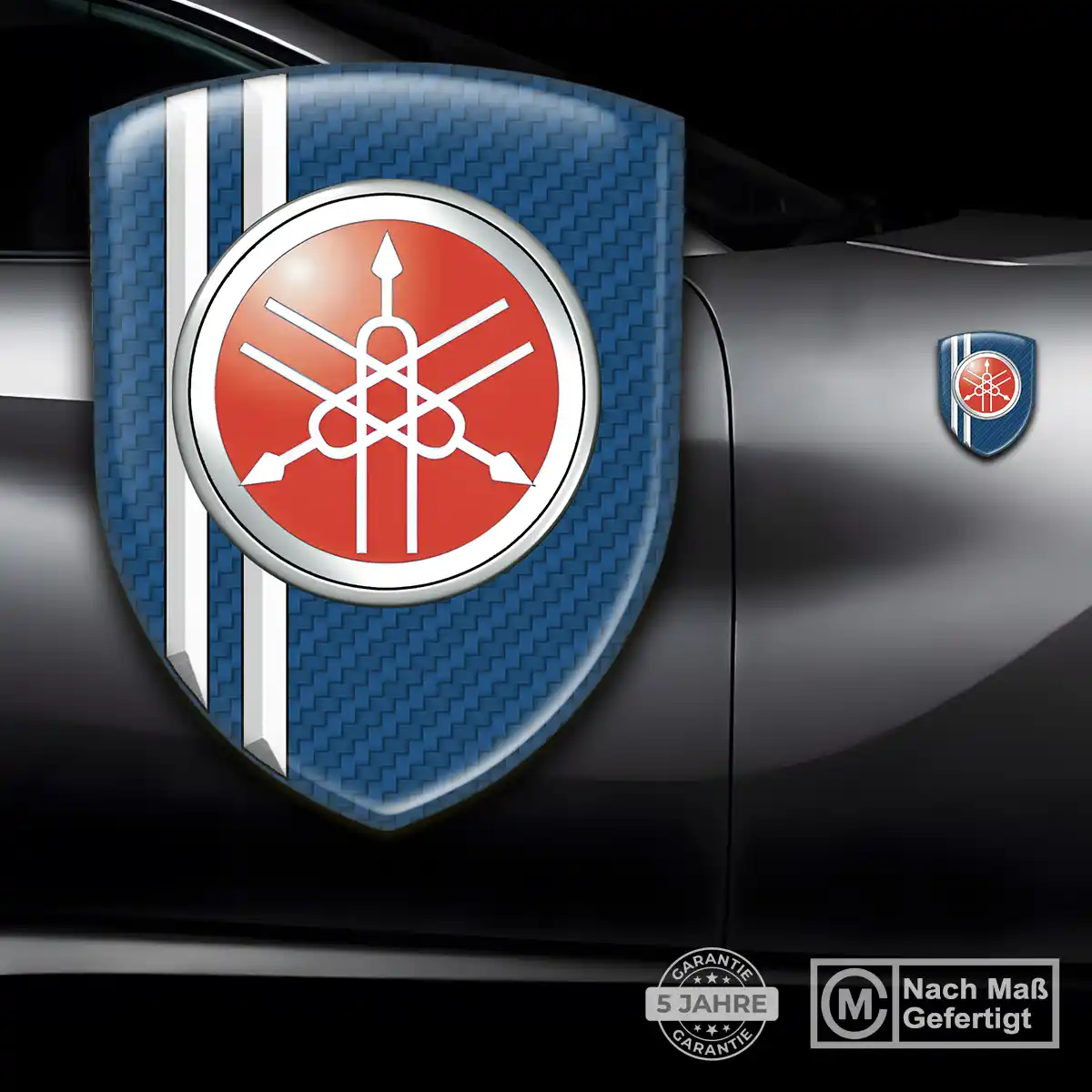 Yamaha Aufkleber Embleme Silikon Modernes Design