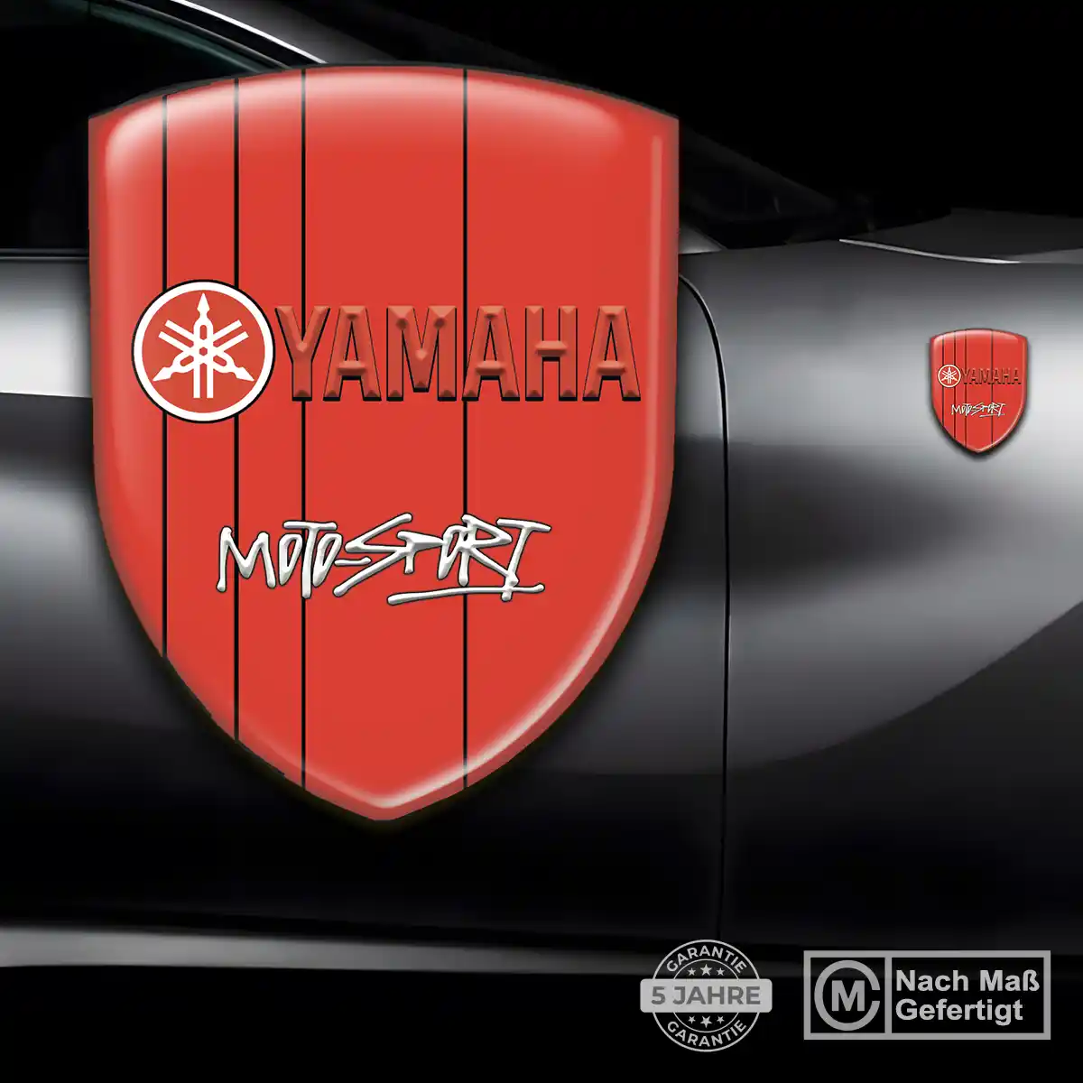 Yamaha Aufkleber Embleme Silikon Premiumqualität