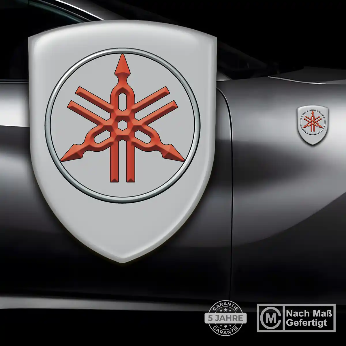Yamaha Aufkleber Embleme Silikon Sonderedition