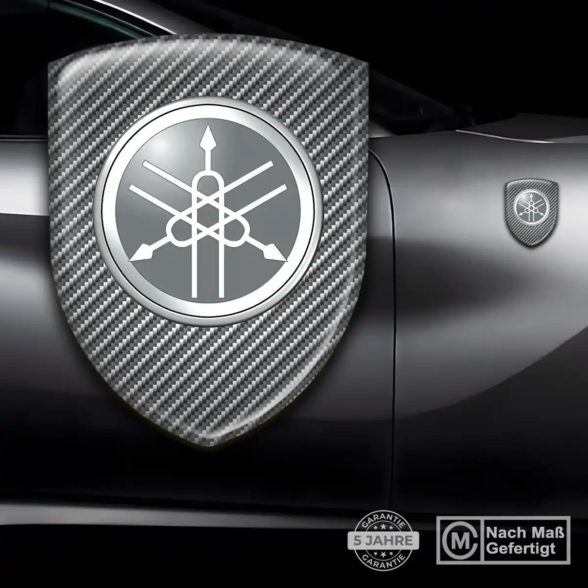 Yamaha Aufkleber Embleme Silikon Tuningfahrzeug