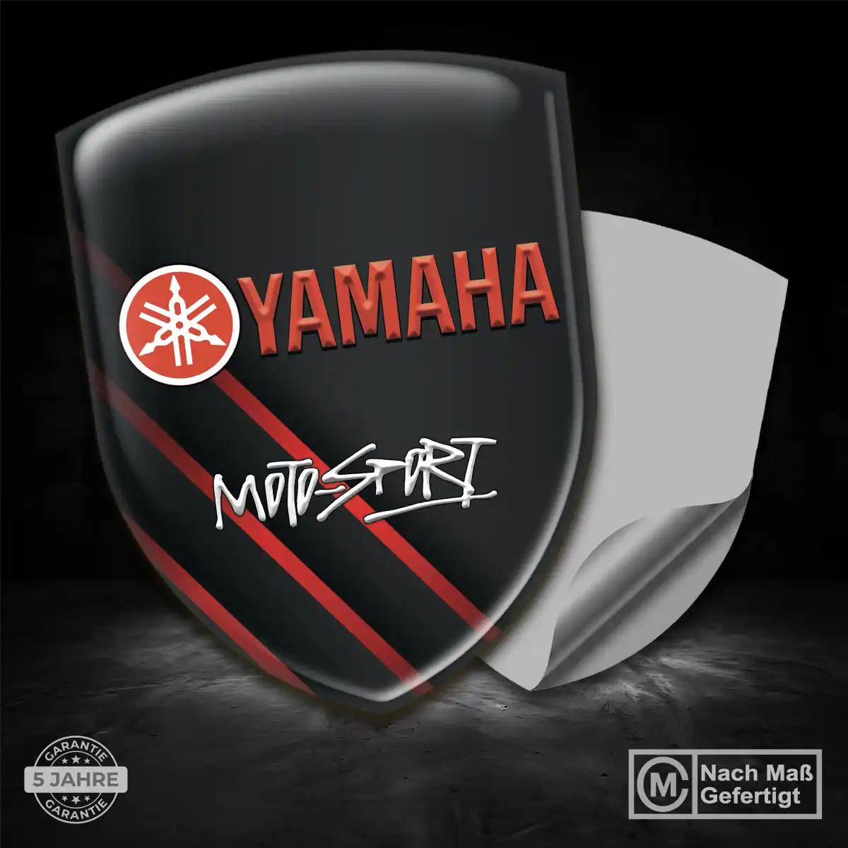 Yamaha Aufkleber Exterieurdesign