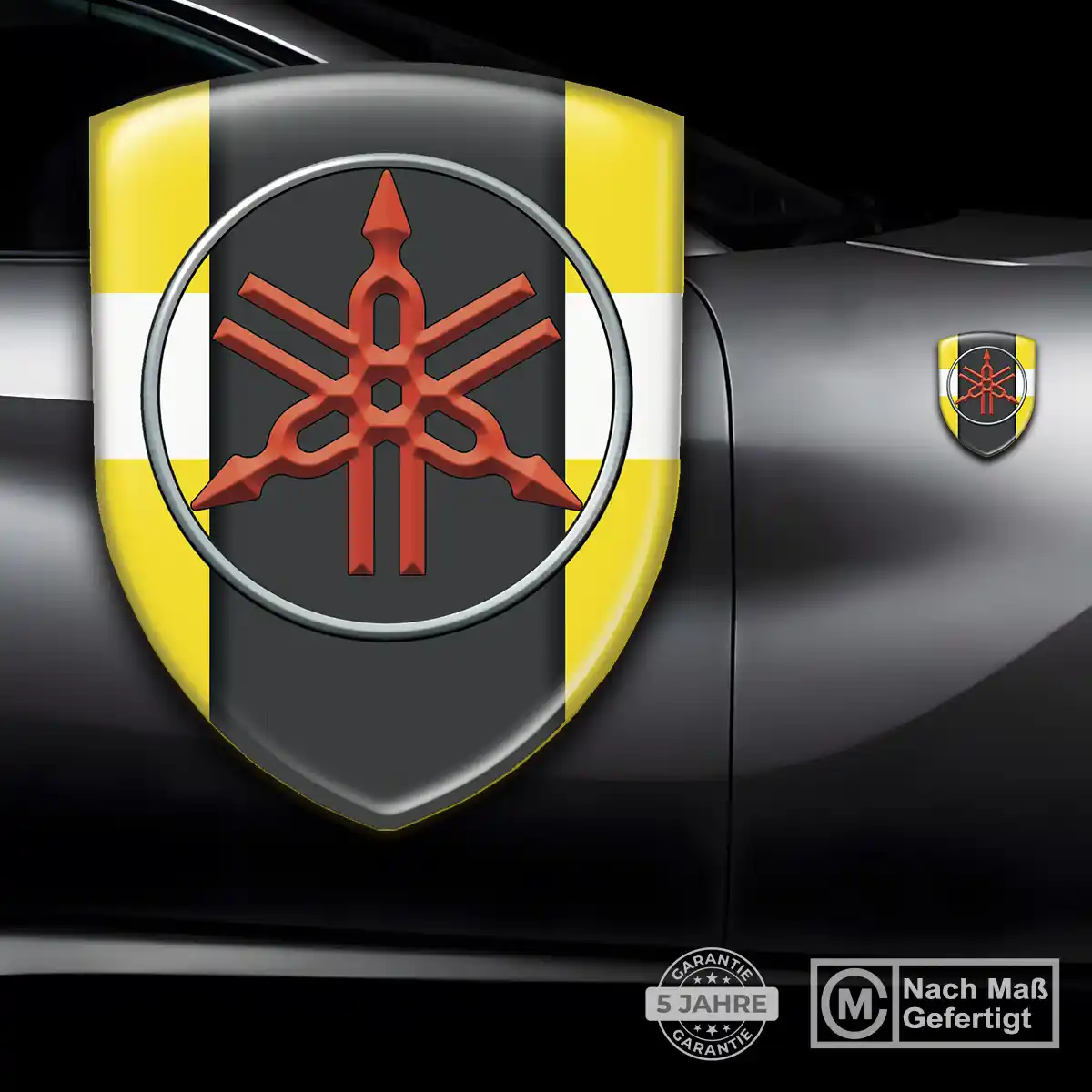 Yamaha Aufkleber Hochwertiges Harz