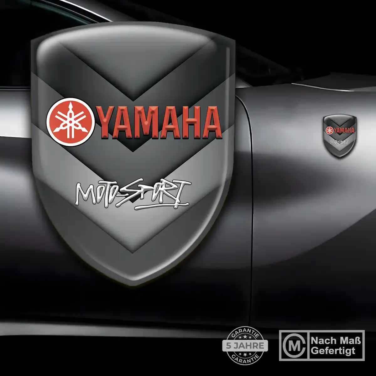 Yamaha Aufkleber Silikon Embleme Auto Exterieurdesign