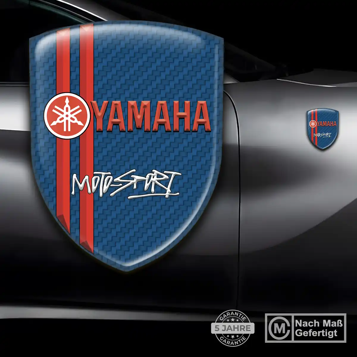 Yamaha Aufkleber Silikon Embleme Auto Höchste Qualität