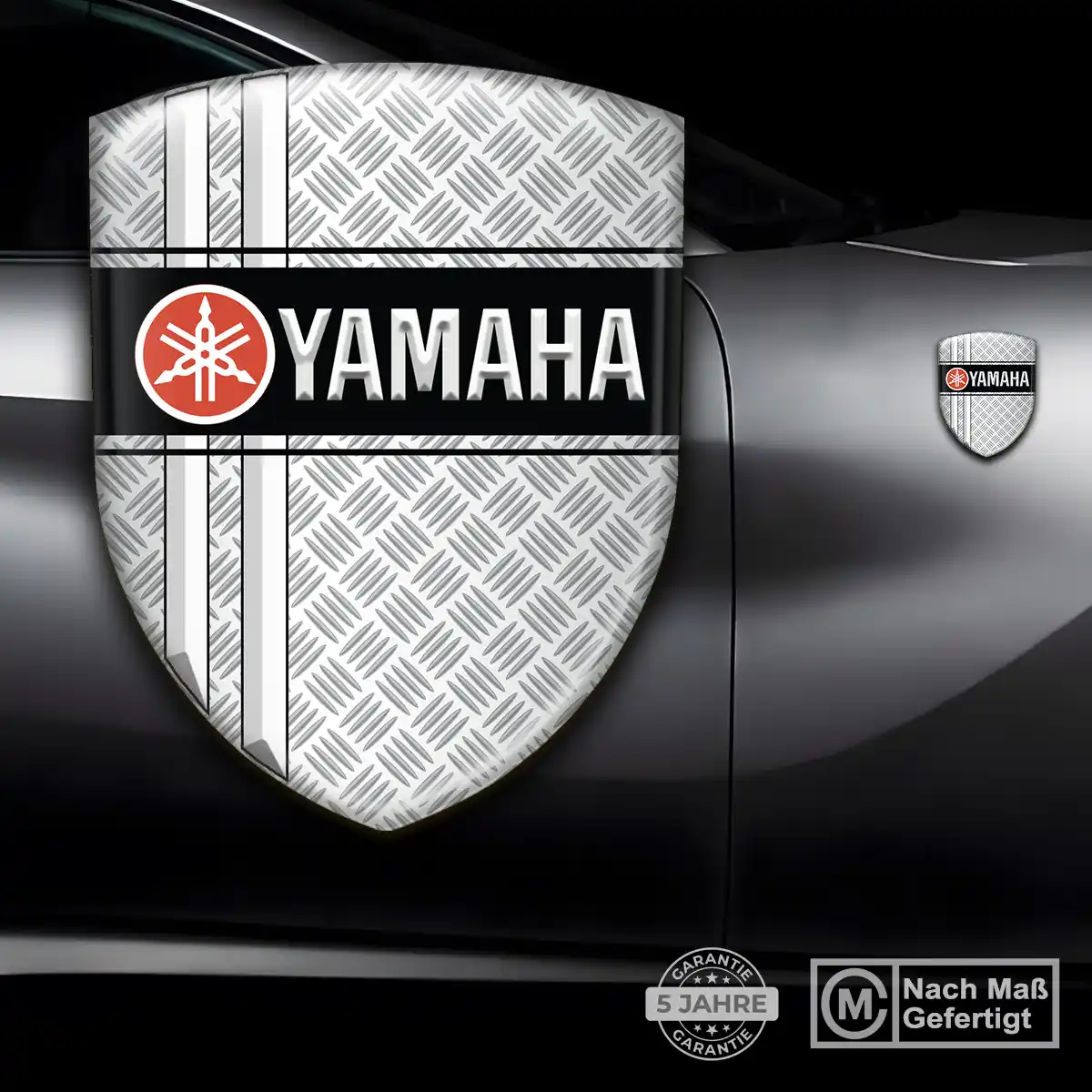 Yamaha Aufkleber Silikon Embleme Auto Hochwertiges Harz