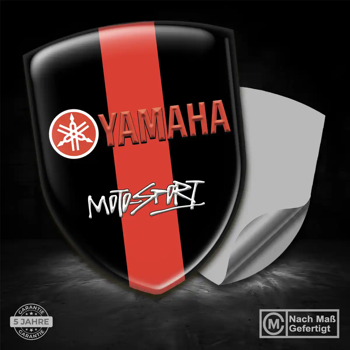 Yamaha Aufkleber Silikon Embleme Auto Hohe Qualität