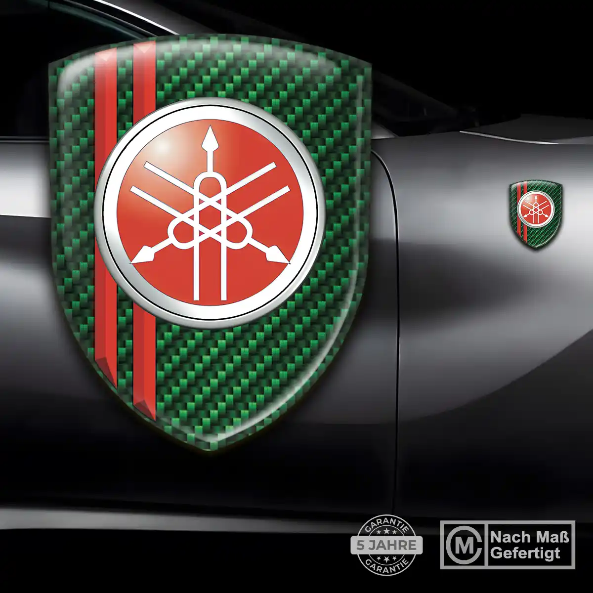 Yamaha Aufkleber Silikon Embleme Auto Luxus-Edition