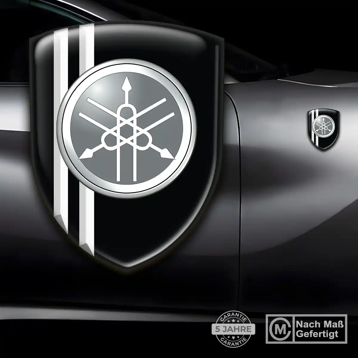 Yamaha Aufkleber Silikon Embleme Auto Modernes Design