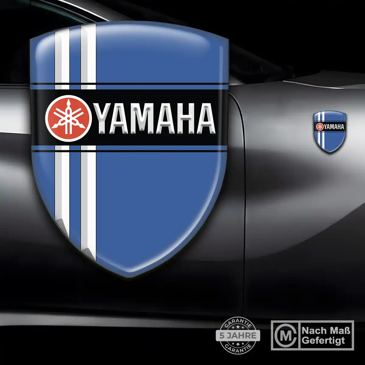Yamaha Aufkleber Silikon Embleme Auto Premiumqualität