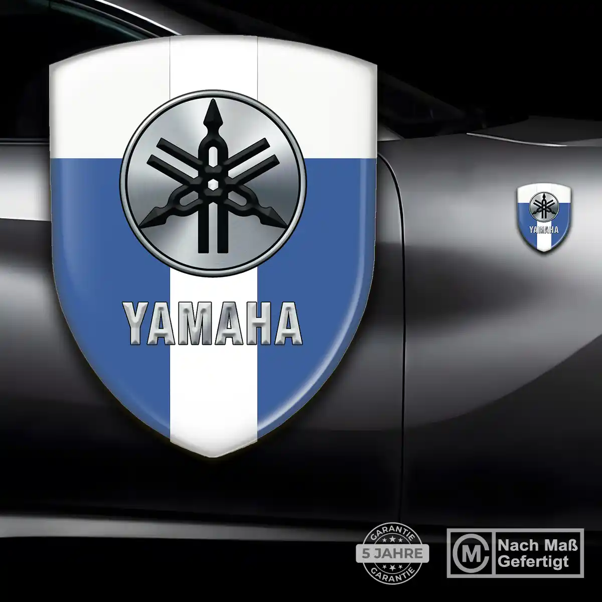 Yamaha Aufkleber Silikon Embleme Auto Sonderedition