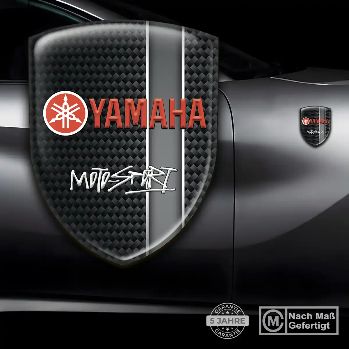 Yamaha Aufkleber Silikon Embleme Auto Spitzenqualität