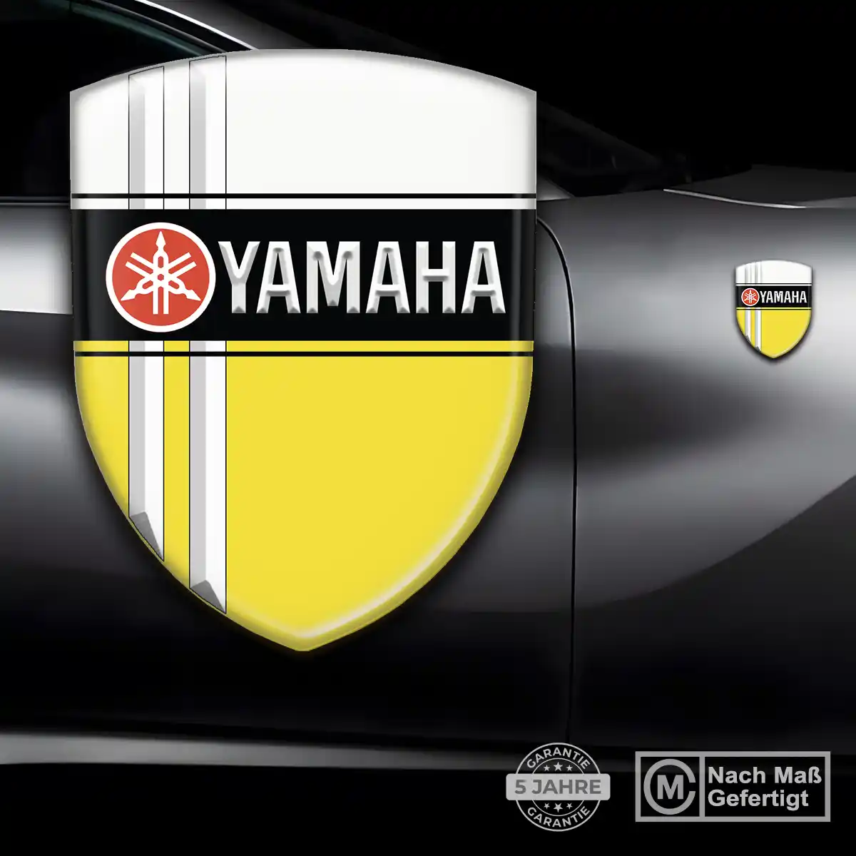 Yamaha Aufkleber Silikon Embleme Auto Tuningfahrzeug