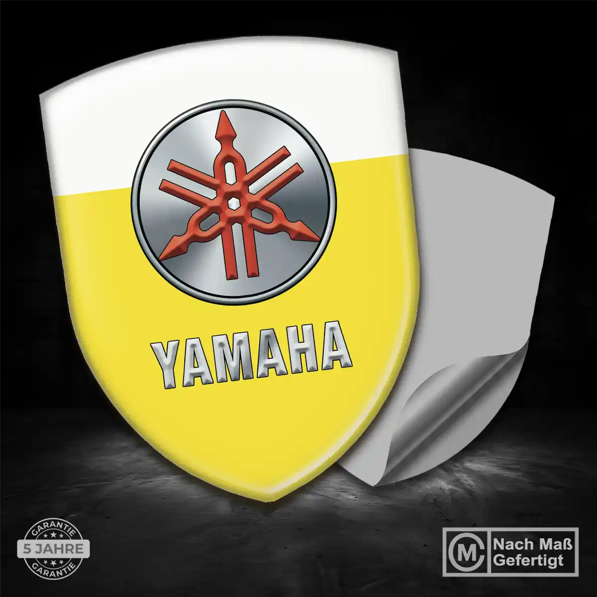 Yamaha Aufkleber Silikon Embleme Überzeugende Qualität