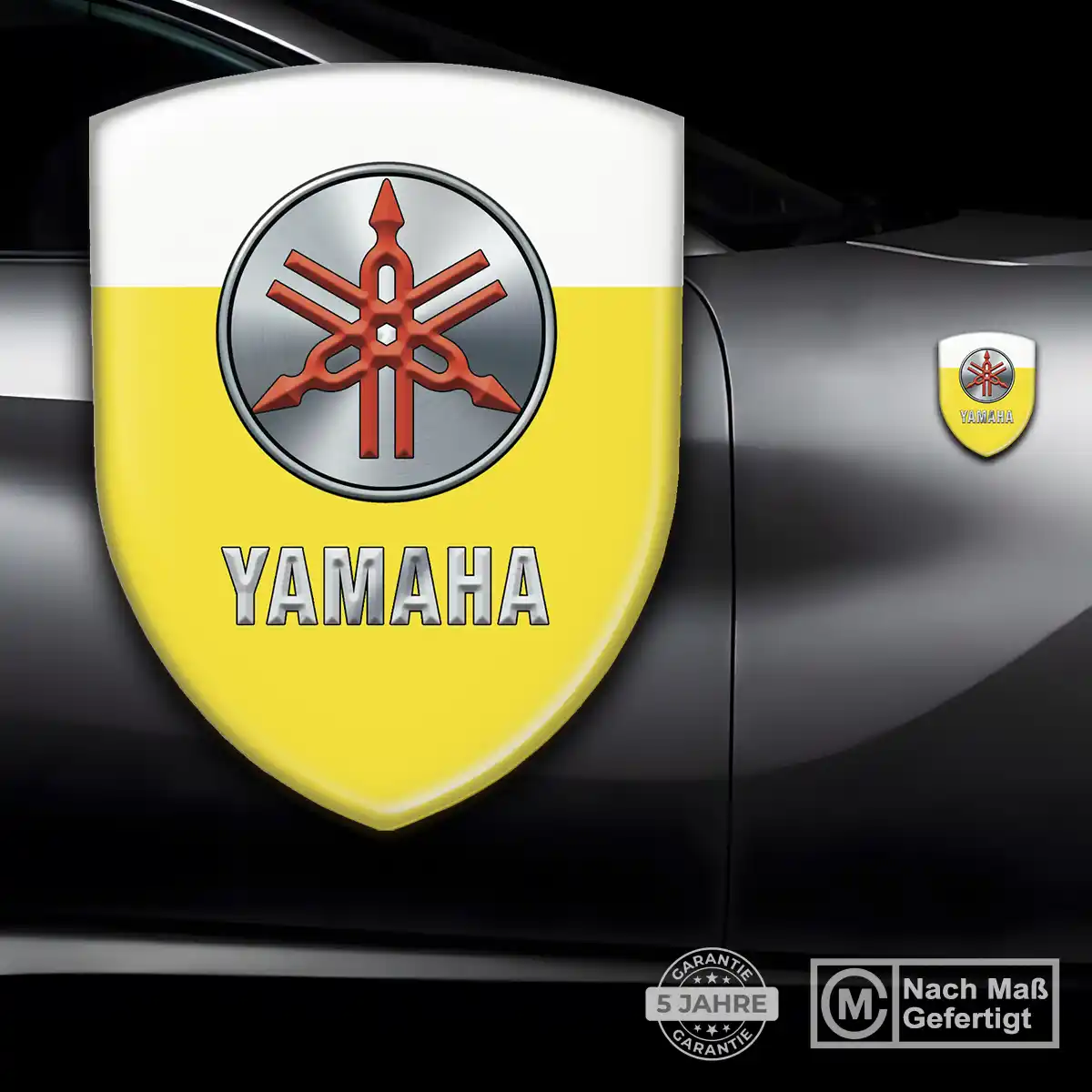 Yamaha Aufkleber Silikon Embleme Überzeugende Qualität