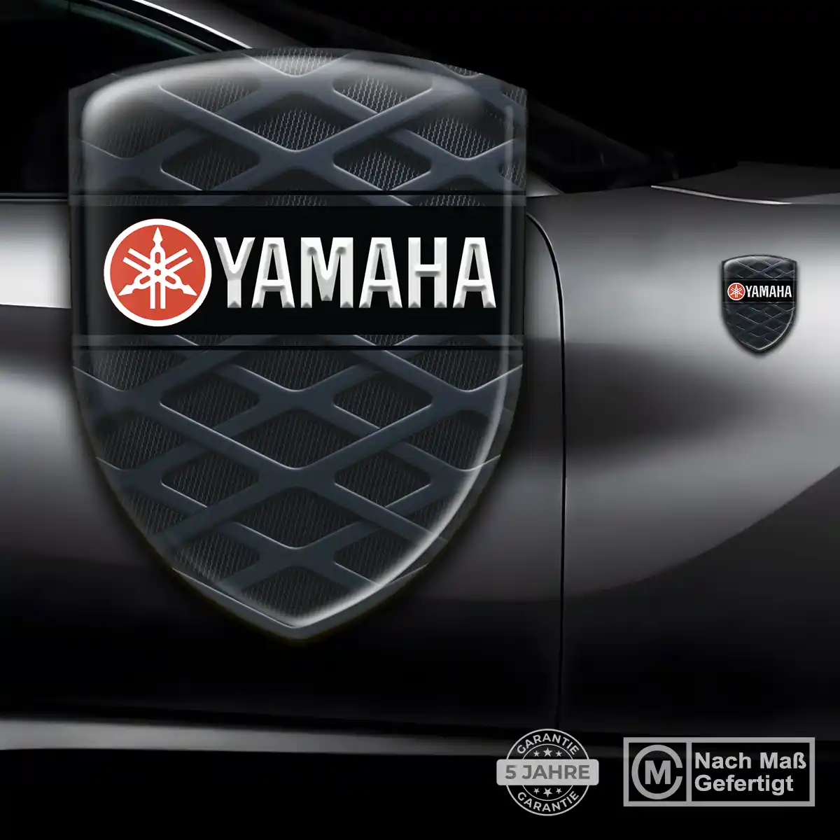 Yamaha Aufkleber Silikon Embleme Exklusiv-Edition