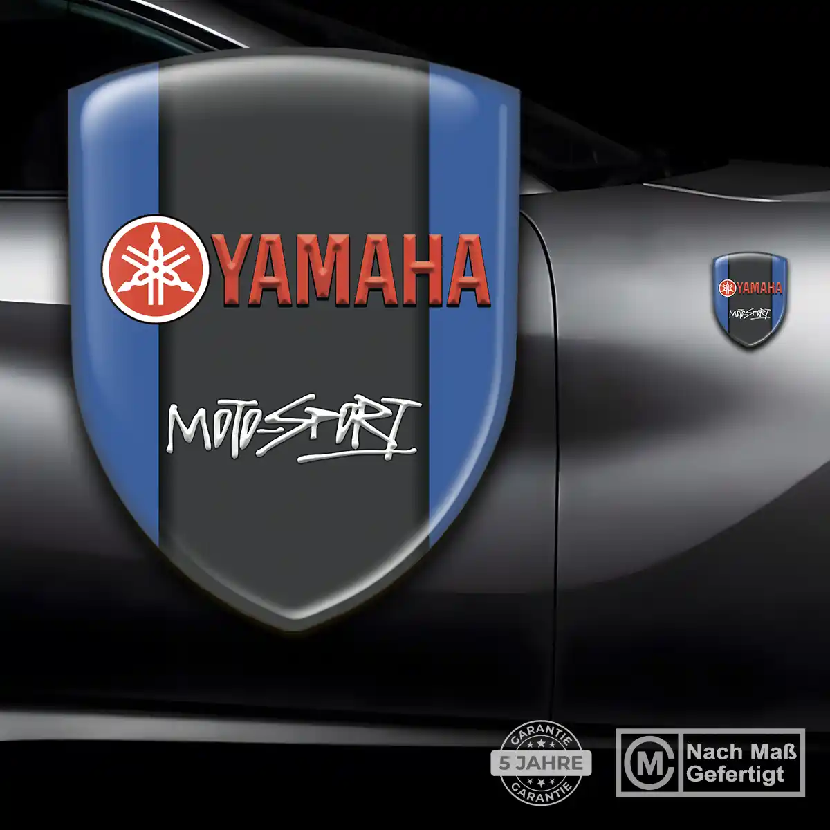 Yamaha Aufkleber Silikon Embleme Limitierte Auflage