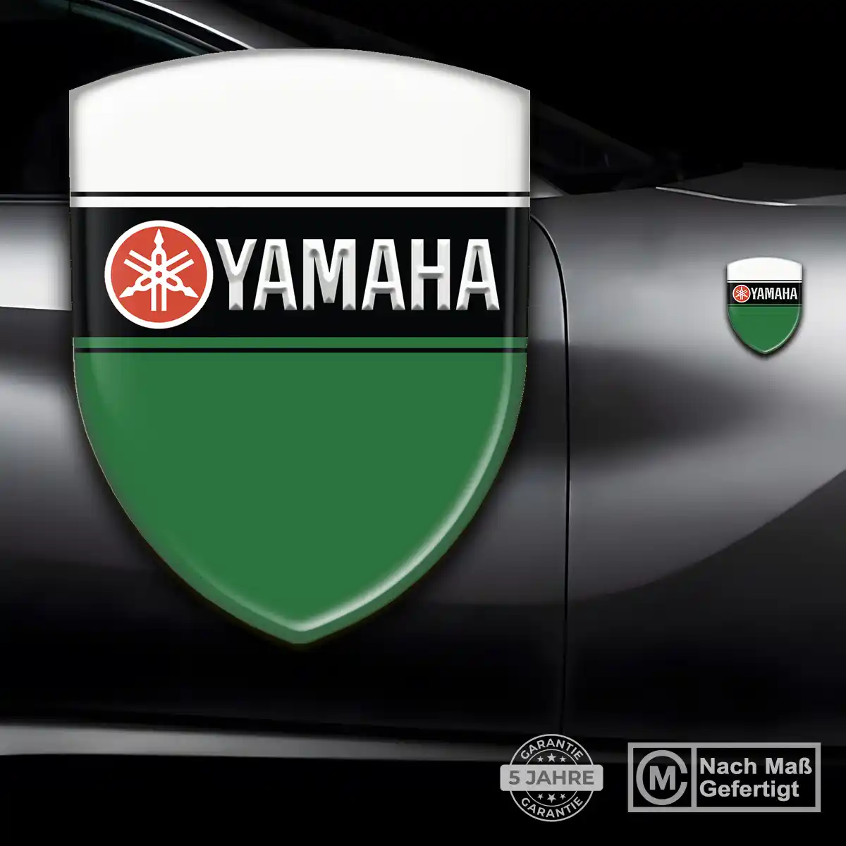 Yamaha Aufkleber Silikon Embleme Premiumqualität