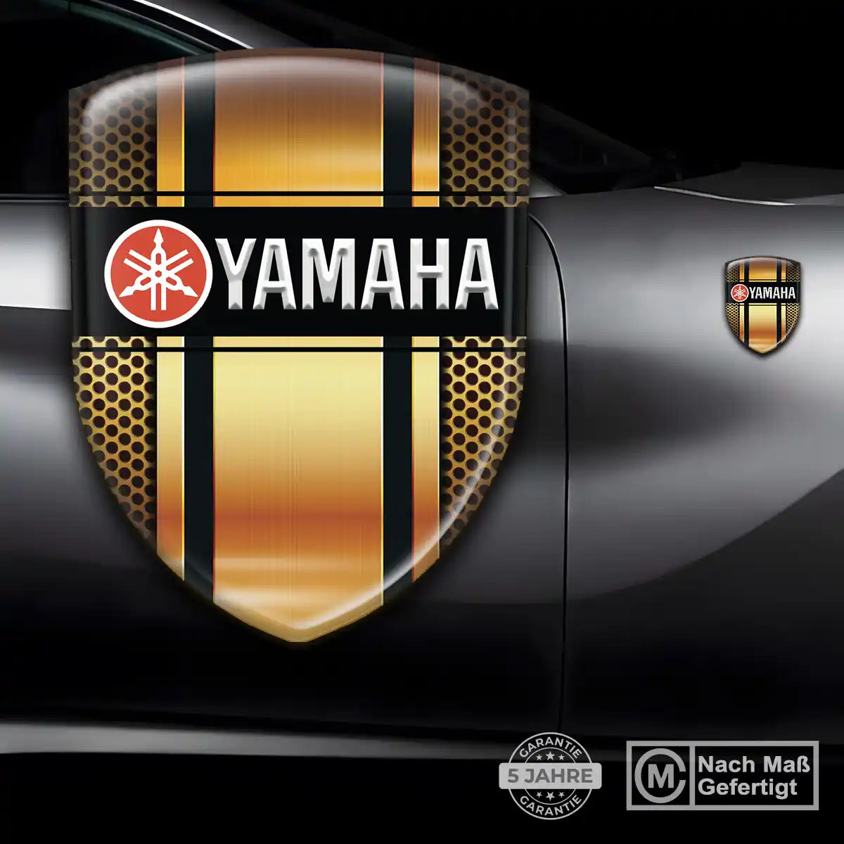 Yamaha Aufkleber Silikon Embleme Tuningfahrzeug