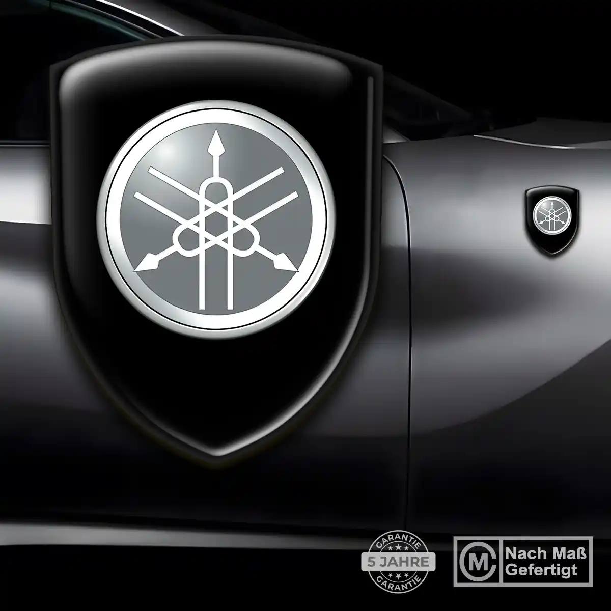 Yamaha Aufkleber Silikon Embleme Verlässliche Qualität