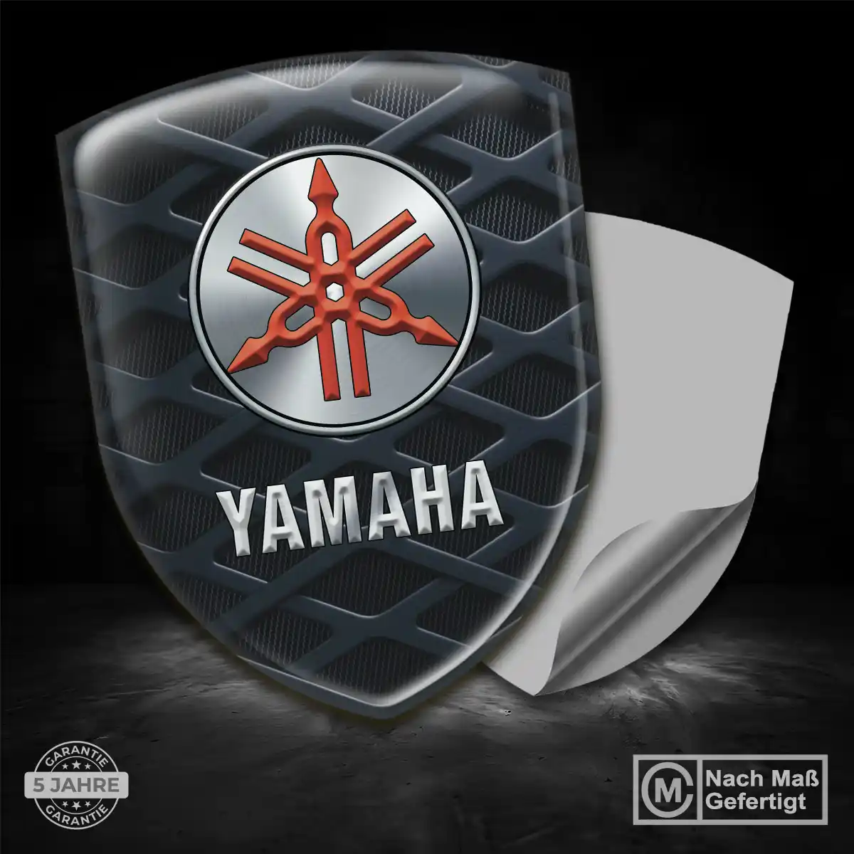 Yamaha Aufkleber Tuningfahrzeug