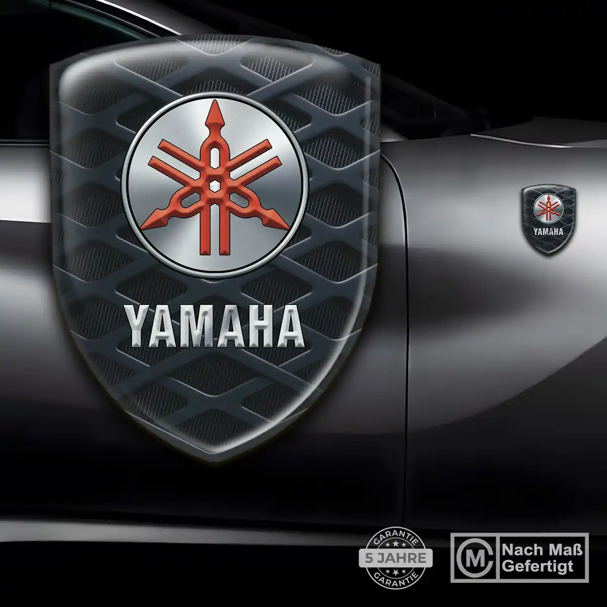 Yamaha Aufkleber Tuningfahrzeug