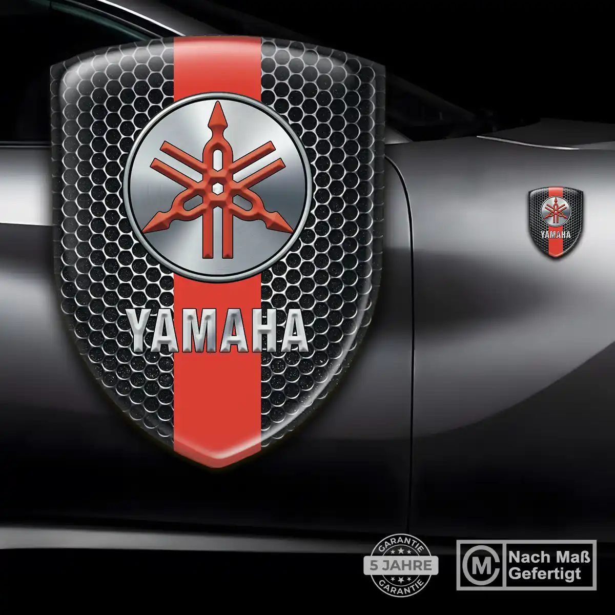 Yamaha Aufkleber Wappen Auto Anspruchsvolles Design
