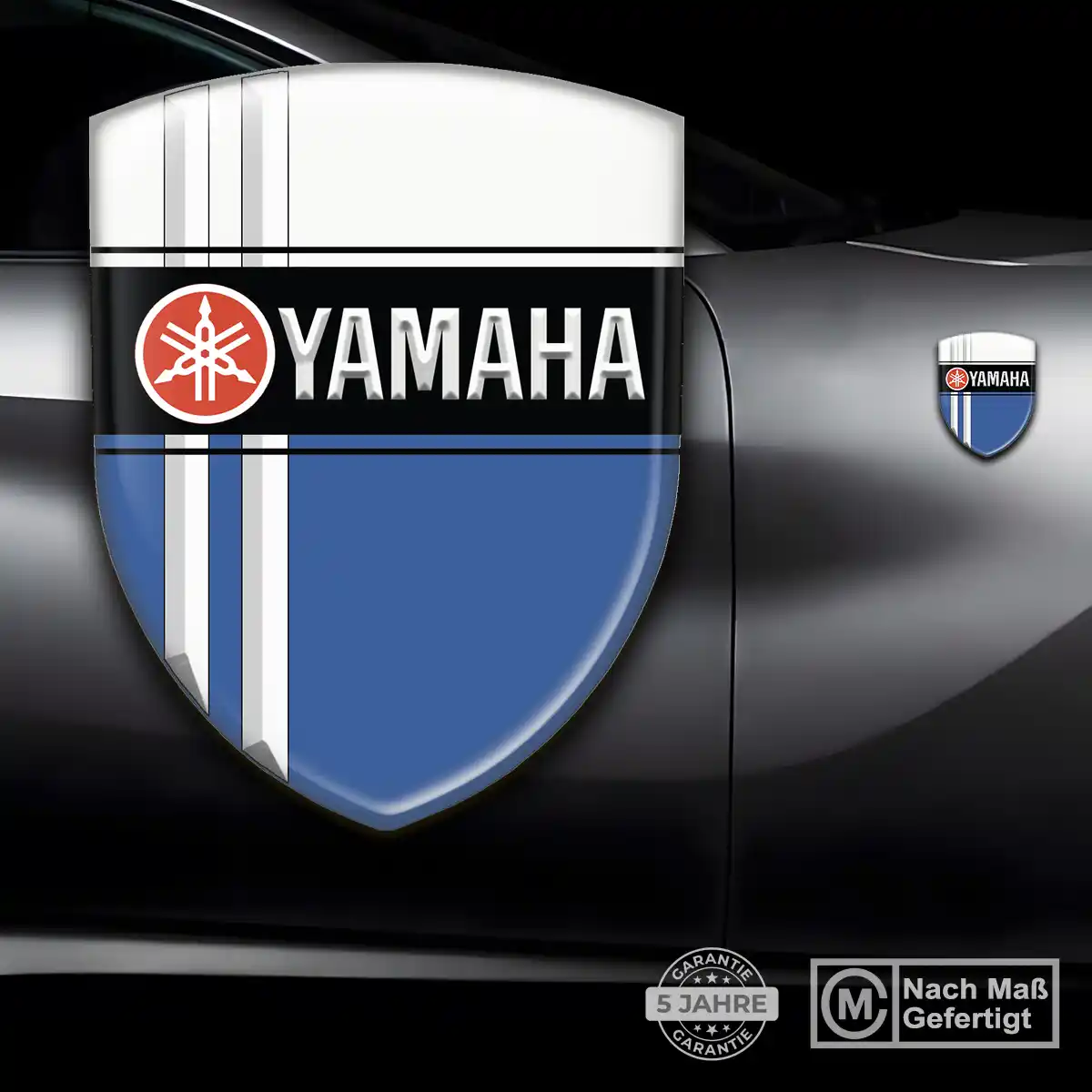 Yamaha Aufkleber Wappen Auto Ausdrucksstarkes Design