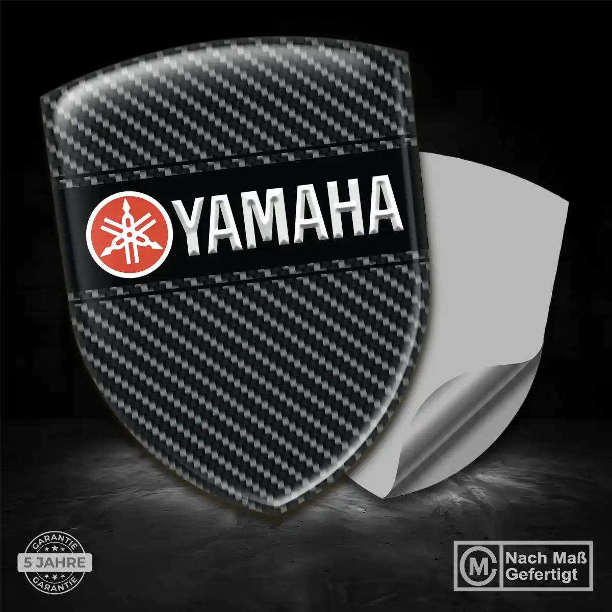 Yamaha Aufkleber Wappen Auto Edles Design