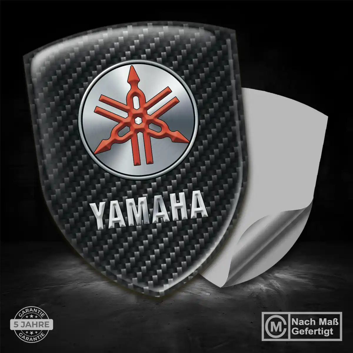 Yamaha Aufkleber Wappen Auto Exklusiv-Edition
