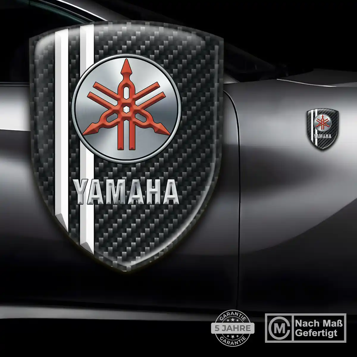 Yamaha Aufkleber Wappen Auto Höchste Qualität