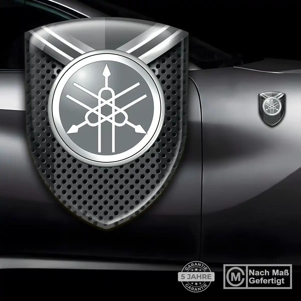 Yamaha Aufkleber Wappen Auto Hochwertiges Harz
