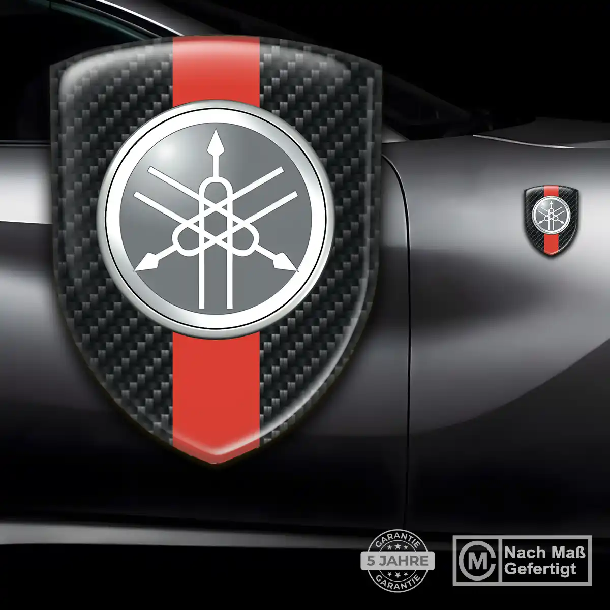 Yamaha Aufkleber Wappen Auto Hohe Qualität