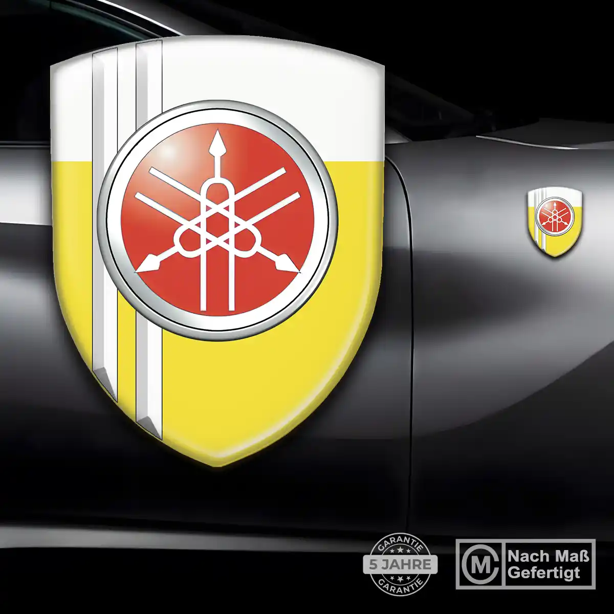 Yamaha Aufkleber Wappen Auto Interieurdesign