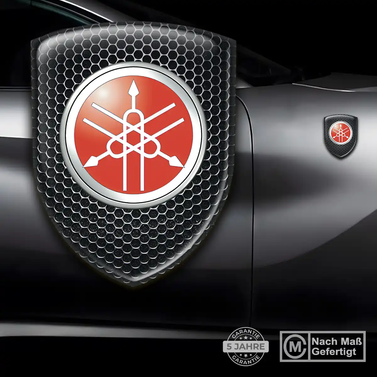Yamaha Aufkleber Wappen Auto Limitierte Auflage