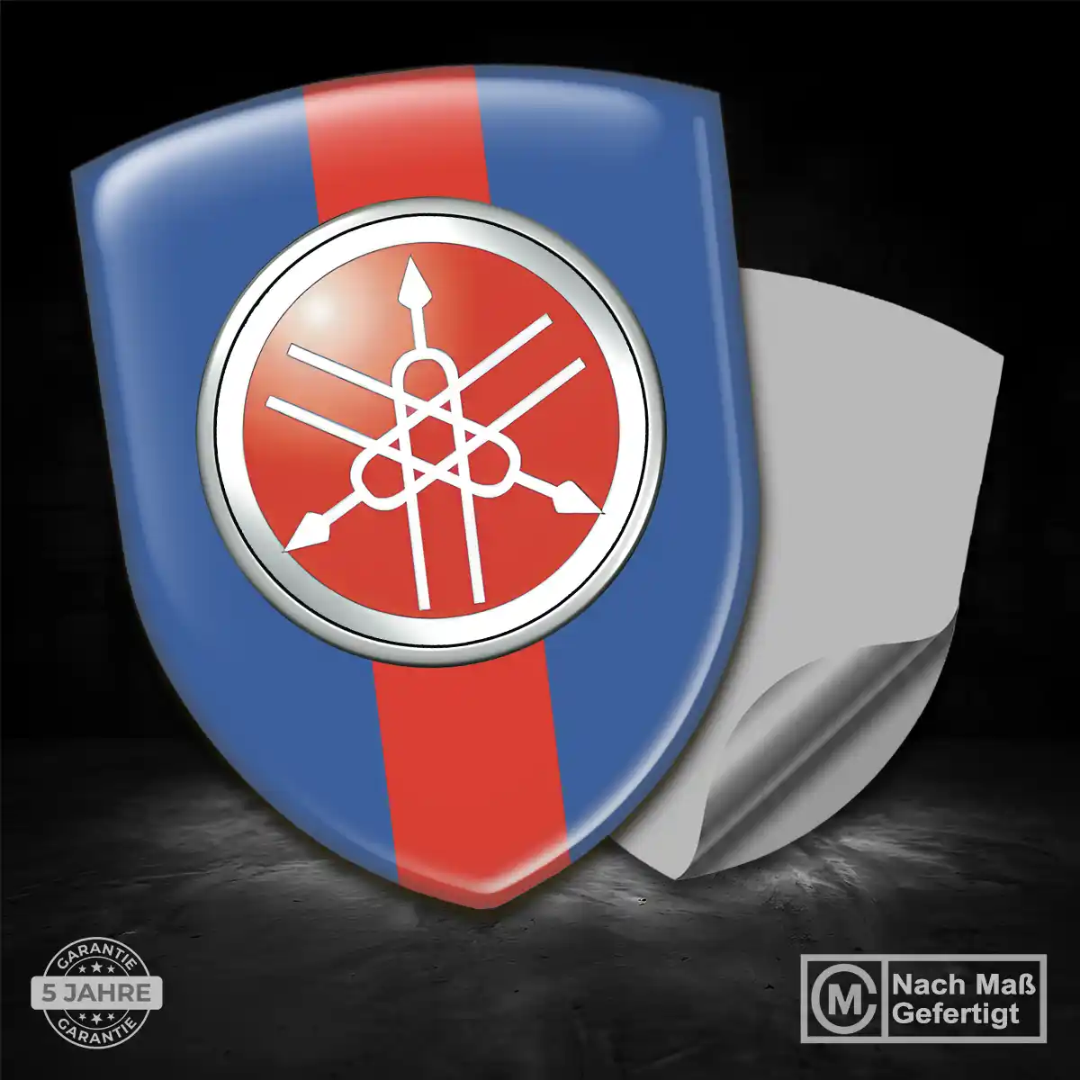 Yamaha Aufkleber Wappen Auto Premiumqualität