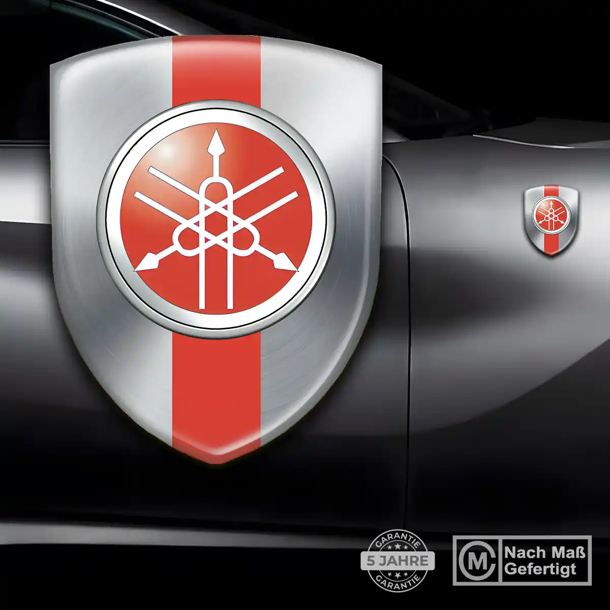 Yamaha Aufkleber Wappen Auto Sonderedition