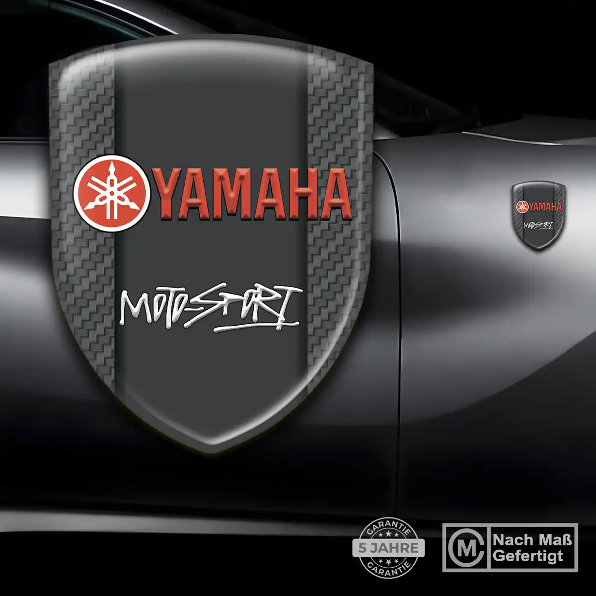 Yamaha Aufkleber Wappen Auto Tuningfahrzeug