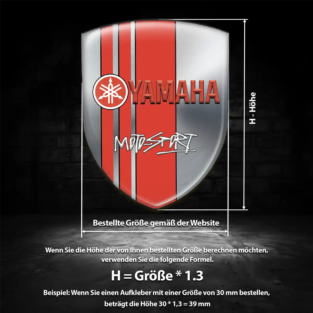 Yamaha Aufkleber Wappen Auto Verlässliche Qualität