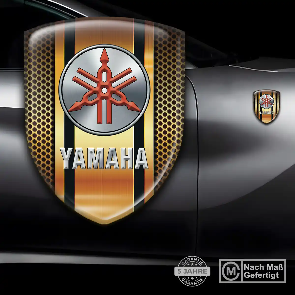 Yamaha Aufkleber Wappen Emblem Auto Höchste Qualität