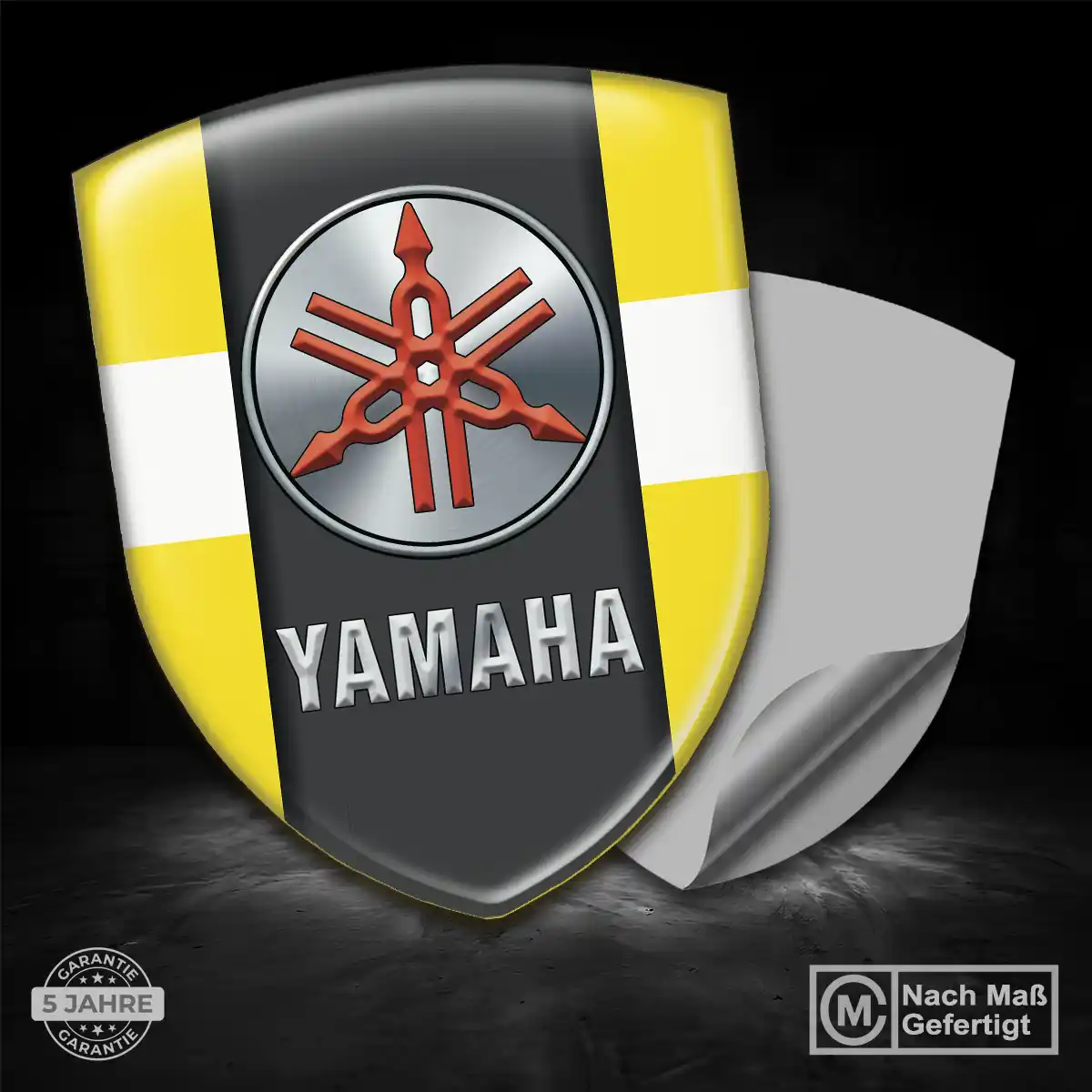 Yamaha Aufkleber Wappen Emblem Auto Markenedition