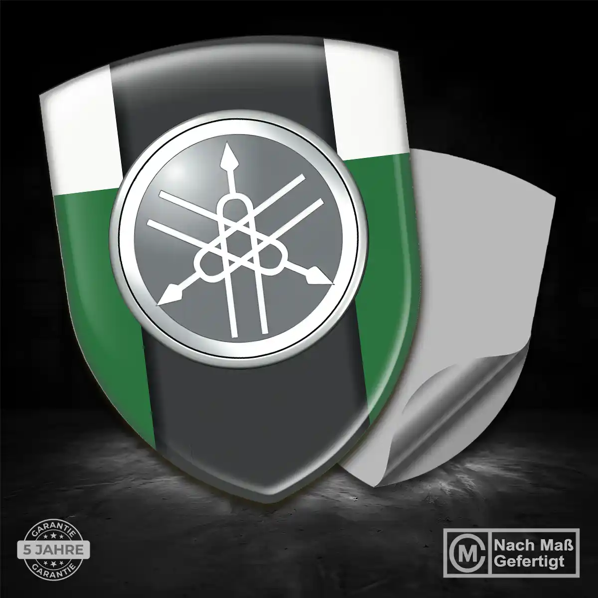 Yamaha Aufkleber Wappen Emblem Auto Premium-Edition